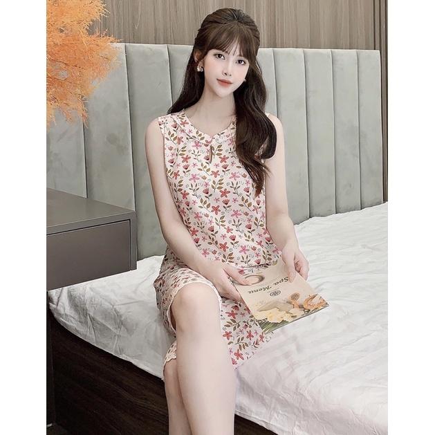 đồ bộ mặc nhà lửng lụa hàn