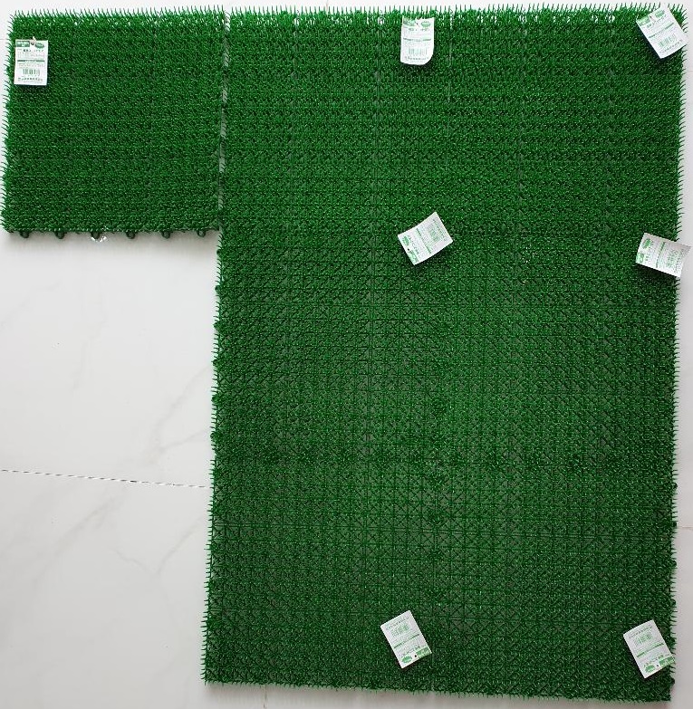 Phụ Kiện Tiểu Cảnh- 1 miếng thảm cỏ nhân tạo 30cmx30cm Made in Jpan