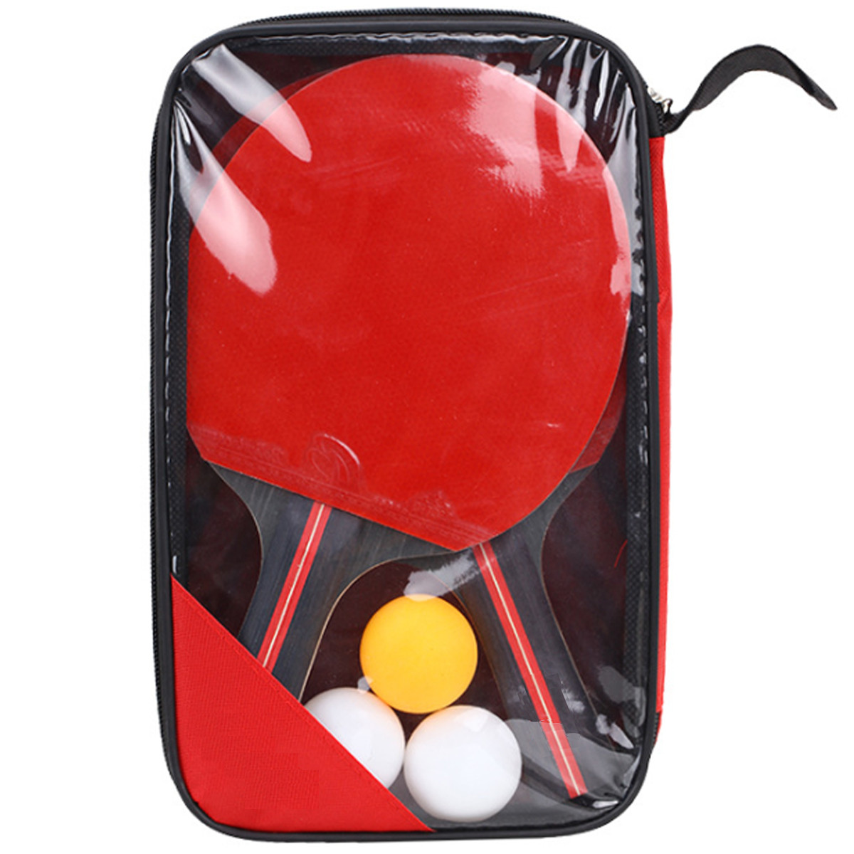 Bộ 2 Vợt Bóng Bàn Chính Hãng miDoctor + Túi Đựng Vợt Bóng Bàn + 3 Bóng