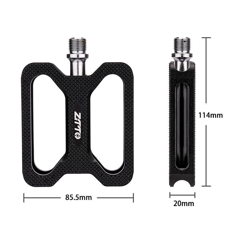 Bàn đạp xe đạp ZTTO hợp kim nhôm phẳng cho MTB Road Bike