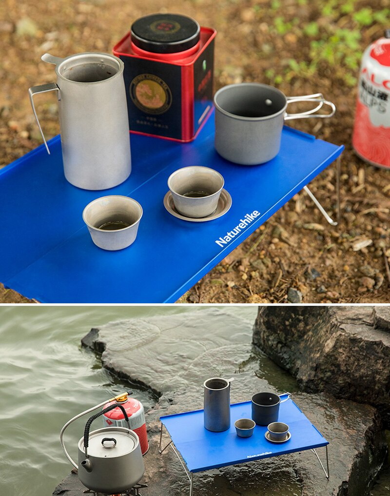 Bàn nhôm dã ngoại siêu gọn Naturehike NH17Z001-L