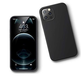 Ugreen UG20457LP417TK Iphone 12 Pro Max 6.7inch Màu Đen Ốp Lưng điện thoại Silicone - HÀNG CHÍNH HÃNG