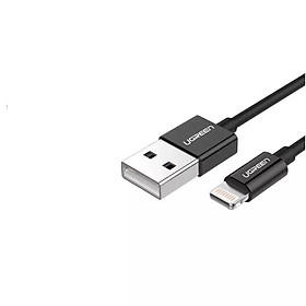 Ugreen 40985 1M màu Đen Cáp Lightning sạc + truyền dữ liệu cho iPhone Ugreen US199 - Hàng Chính Hãng