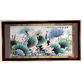 TRANH THỦY MẶC - HOA SEN