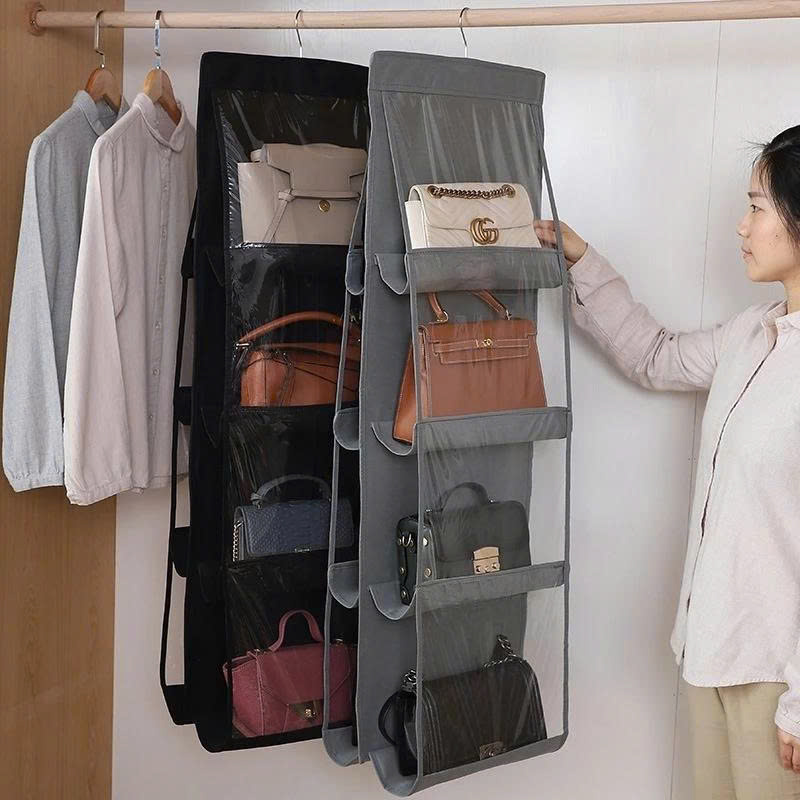 Túi Treo Bảo Quản Túi Xách 2 Mặt – Trong Suốt, Giữ Form, Chống Ẩm Mốc
