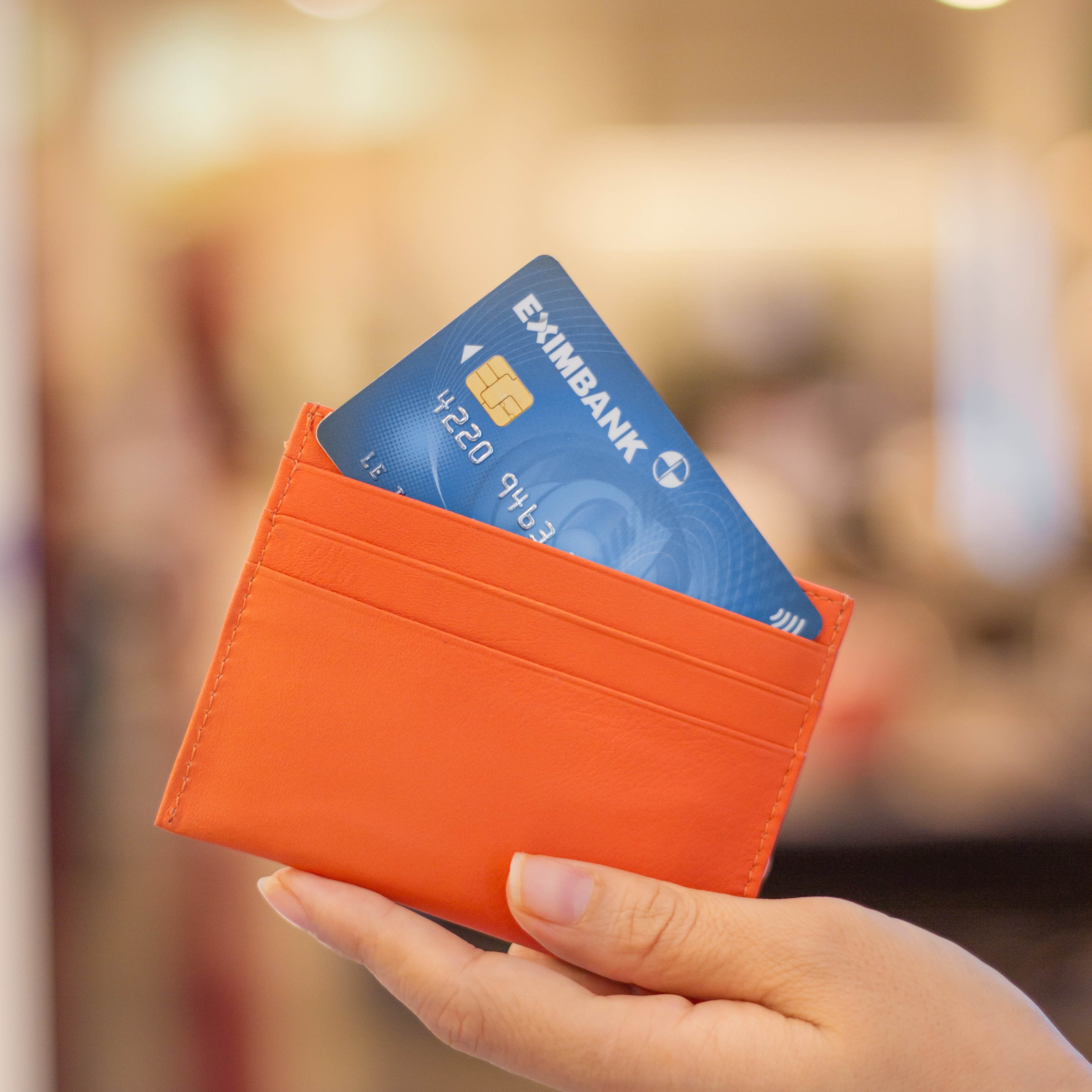 Ví nữ đựng card da bò cao cấp Gianni Conti VP0154ARA