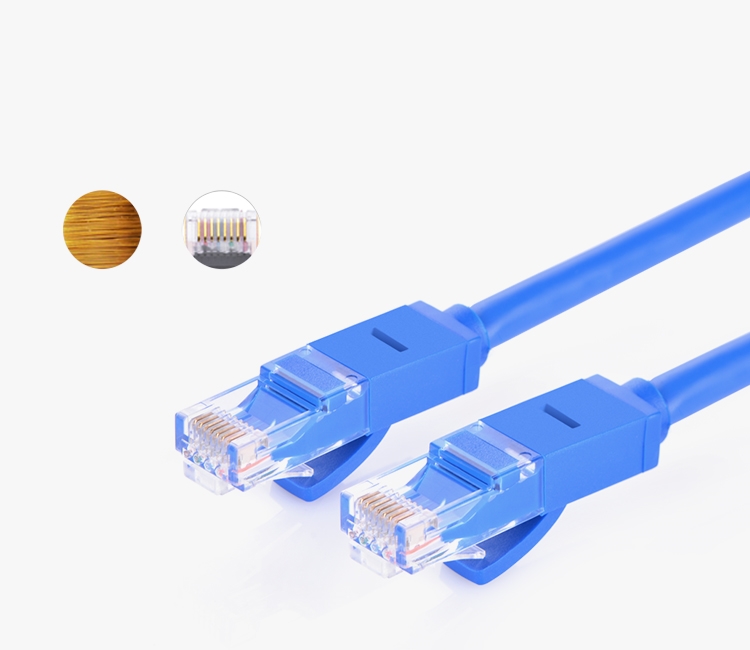 Dây mạng bấm sẵn 2 đầu Cat6 UTP Patch Cords dài 1M UGREEN NW102 11201 - Hàng Chính Hãng