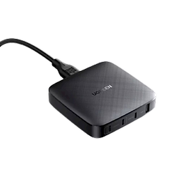 Ugreen UG70869CD226TK 100W 4port USB-C Màu đen Bộ sạc nhanh để bàn 4 cổng USB-C - HÀNG CHÍNH HÃNG