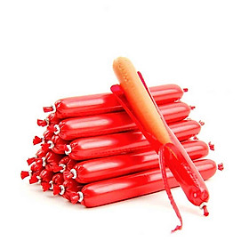 COMBO 100 CÂY XÍC XÍCH VỊ BÒ DÀNH CHO CHÓ MÈO THƠM NGON (15g x 100)
