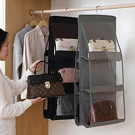 Túi Treo 2 Mặt Bảo Vệ Giỏ Xách – Chống Bụi, Gấp Gọn, Tiết Kiệm Không Gian