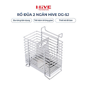 Hộp (ống) đựng đũa muỗng inox 304 HiVE DG-SJ