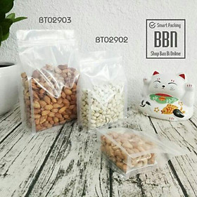 Combo 2kg túi zip đáy bằng trong 12*18cm và 20*28cm