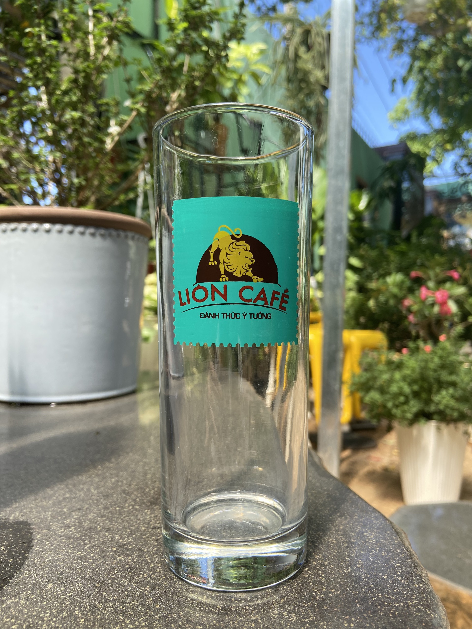 Ly Thủy Tinh Lion Cafe - Đánh Thức Ý Tưởng