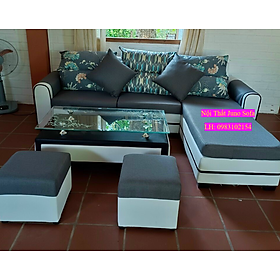 Bộ Sofa góc KT 2m5 x 1m5 Juno Sofa Chất Lượng 