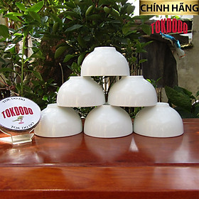 Bộ Chén Cơm  Came Trắng Gốm Sứ Bát Tràng Thương Hiệu TOKDODO