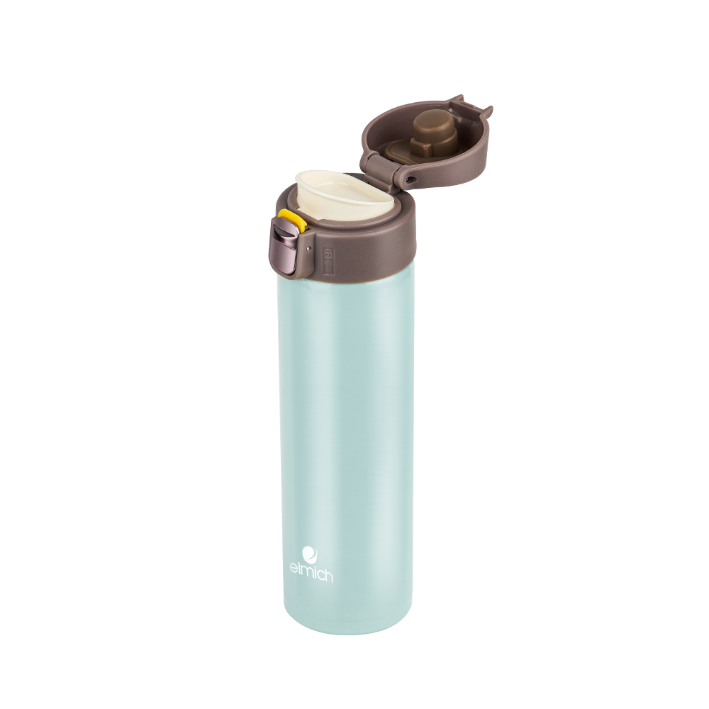 Bình Giữ Nhiệt Inox 304, Tráng bạc Elmich EL-8295 (Dung tích 500ml, Giữ Nóng 8h - Giữ Lạnh 12h) - Hàng Chính Hãng