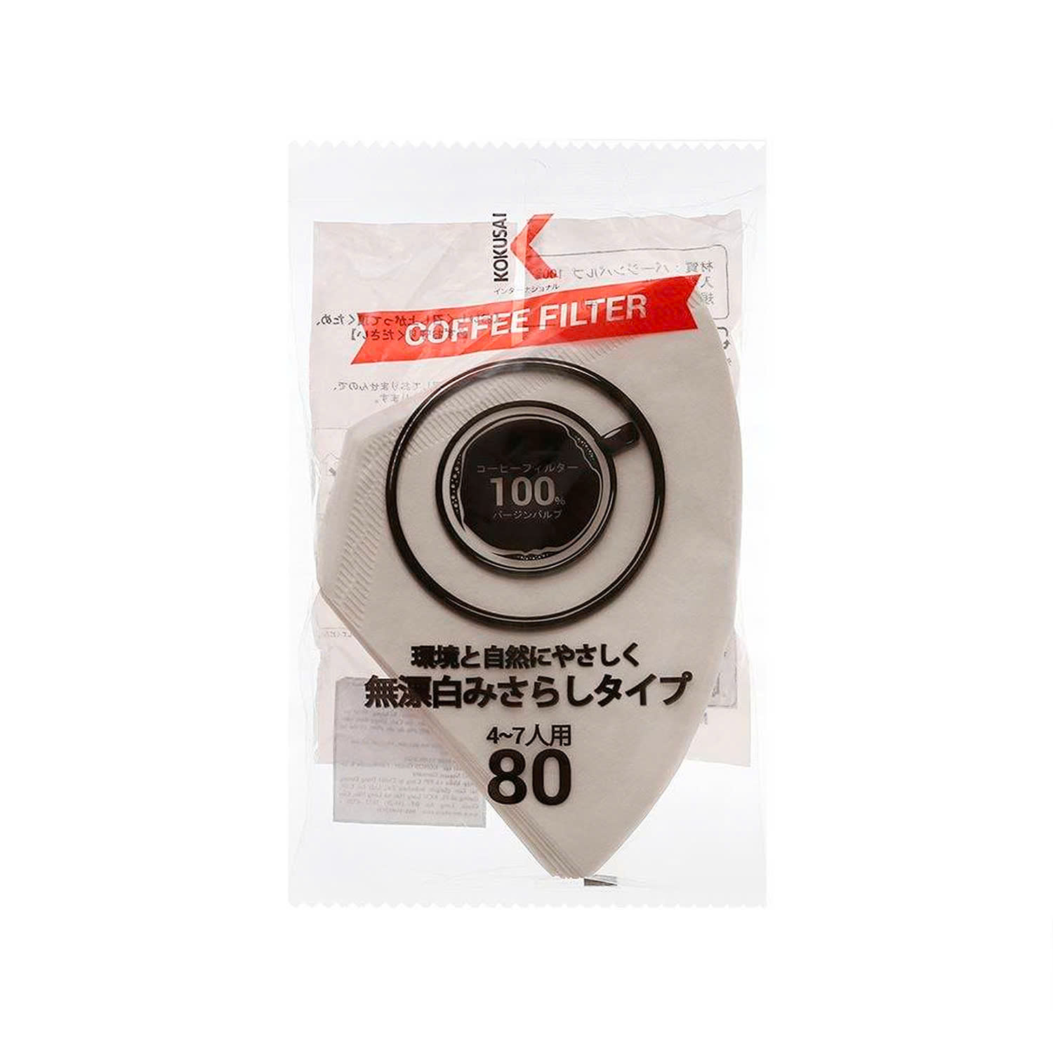 Giấy lọc cà phê dành cho máy pha cà phê drip DeLonghi ICM16210, ICM15210 (80 tờ/ túi)