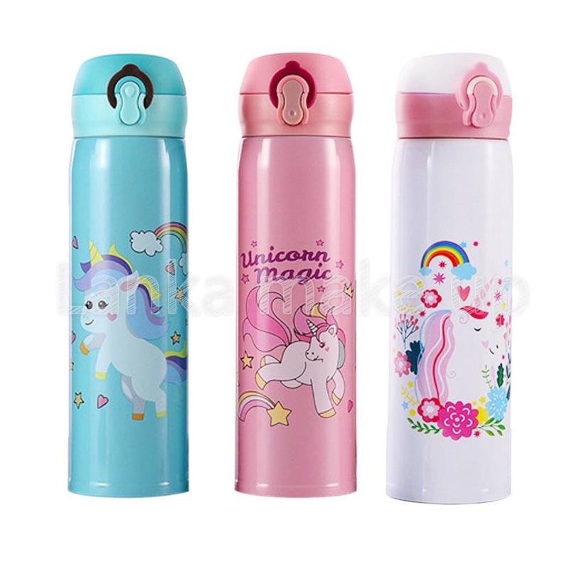 Bình giữ nhiệt nắp bật INOX 304 FG Good Finish họa tiết siêu đáng yêu - An toàn cho bé dung tích 500ml