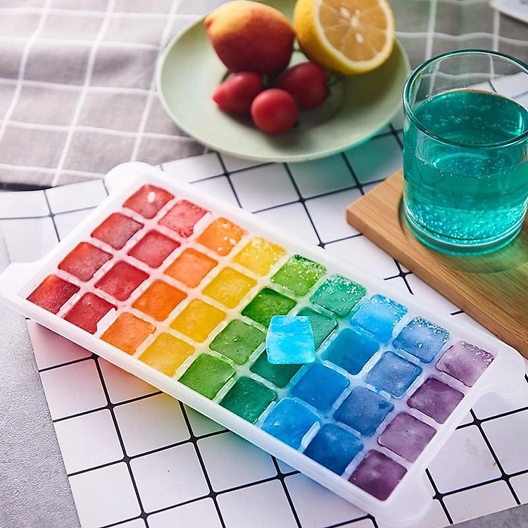 Khay làm đá 36 viên tặng kèm xẻng xúc - Hàng chính hãng