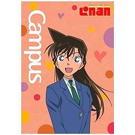 Vở B5 200 Trang Campus Conan Lovely Couple - Kẻ Ngang Có Chấm - NB-BCLC200