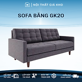Ghế sofa băng phòng khách 2 chỗ ngồi bọc vải, bọc da, bọc nhung 