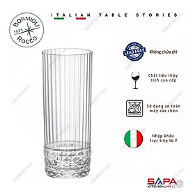 Bộ 6 ly thủy tinh cao cấp America20s 400ml - Bormioli Rocco - Italy