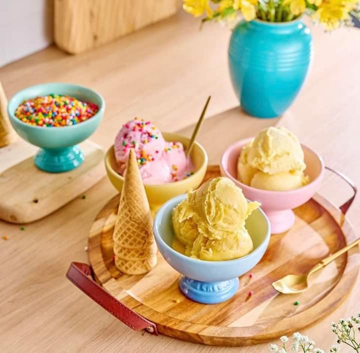 Set 4 ly kem 4 màu Le Creuset Sorbet Collection Hàng chính hãng