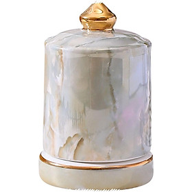 Ống đựng tăm họa tiết vân đá, sang trọng, lịch sự