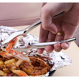 Kẹp cua Inox chuyên dùng ăn hải sản kẹp càng cua, ghẹ,tôm hùm kẹp các loại hạt trái cây cứng, dụng cụ hỗ trợ đa năng 