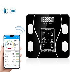 Phân Tích Sức Khỏe Toàn Diện: Cân Điện Tử Bluetooth Đo Lượng Mỡ và Nhiệt Độ Phòng Bản Cao Cấp