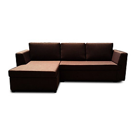 Sofa Nỉ Góc Juno Sofa ES-011 - Nâu (230 x 150 cm)