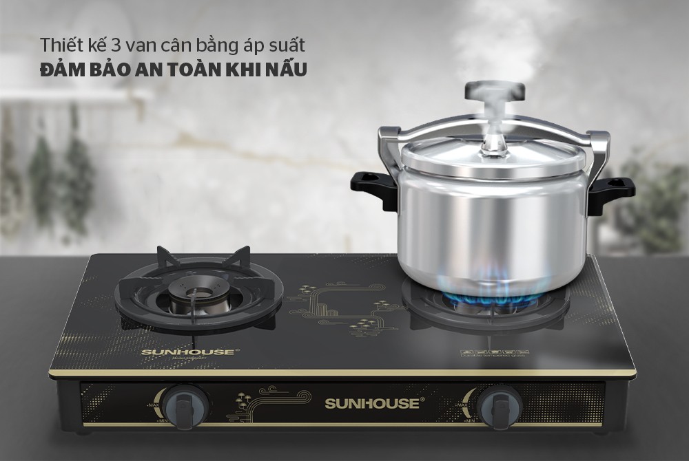Nồi Áp Suất Nhôm Sunhouse SHG9900-04 (4 lít) - Hàng Chính Hãng