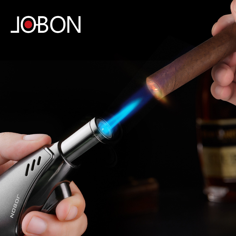 Vỏ Hột Quẹt Bật Lửa Khò Jobon ZB 991 Thiết Kế Độc Lạ Lửa Khò Mạnh Mẽ Nhiều Màu - Dùng Gas Cao Cấp
