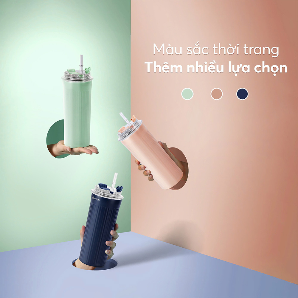 Cốc giữ nhiệt inox 304 Elmich EL8384 dung tích 500ml - Hàng chính hãng