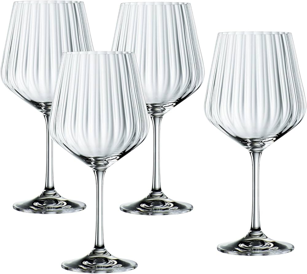 Set ly Nachtmann Tastes Good Gin & Tonic Set/4+4 103143 kèm ống hút Hàng chính hãng