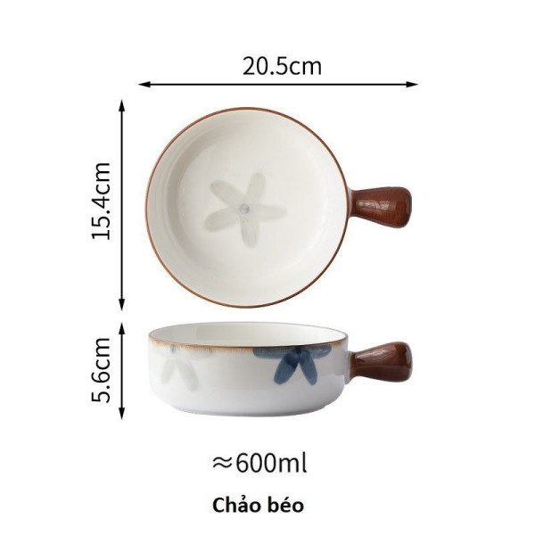 Bán Lẻ Bát Đĩa Hoa Cải Xanh Thương Hiệu GOSU Tráng Men Cao Cấp