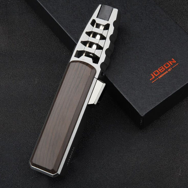 Vỏ Hột Quẹt Bật Lửa khò 1 tia cầm tay Jobon ZB-588, thiết kế nhỏ gọn, ngọn lửa khò 1 tia cực mạnh, dễ dàng điều chỉnh lửa và khóa rảnh tay