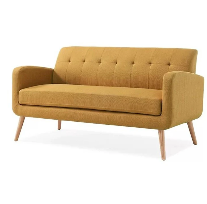 Ghế Sofa Băng Dài Màu Vàng Tundo HFC-GBD001-V8 Cao Cấp