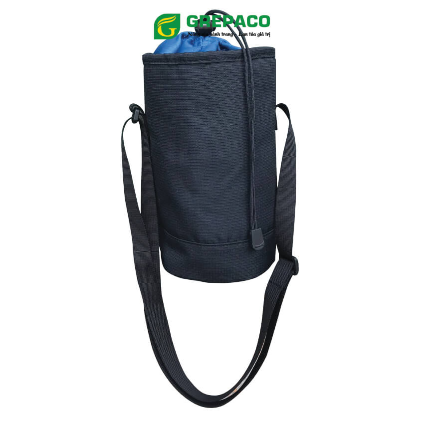 Túi Đựng Ly Giữ Nhiệt Grepaco Dạng Quai Xách Và Dây Rút Đựng Bình Nước Thể Tích 500ml, 750ml, 800ml, 900ml, 1500ml – Vải Bố Canvas Dù Chống Thấm Nước Phong Cách Thời Trang Bảo Vệ Môi Trường Phong Cách Nhật Bản