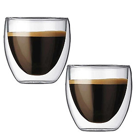 Bộ 2 cốc thủy tinh 2 lớp Bodum Pavina dung tích 350ml 4559-10