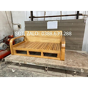 Thanh lý gấp giường rút gỗ sồi do làm nhầm