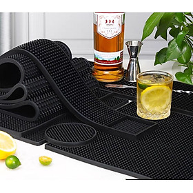 Thảm Lót Cao Su Chống Trượt Quầy Bar 15x30cm / 30x45cm / 30x60 cm