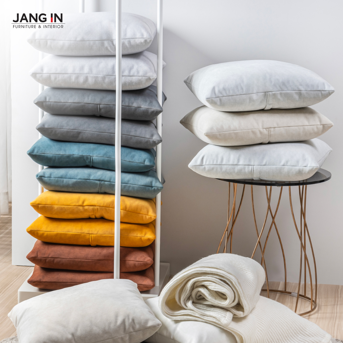 Gối Milky Dark Grey(17) Jang In