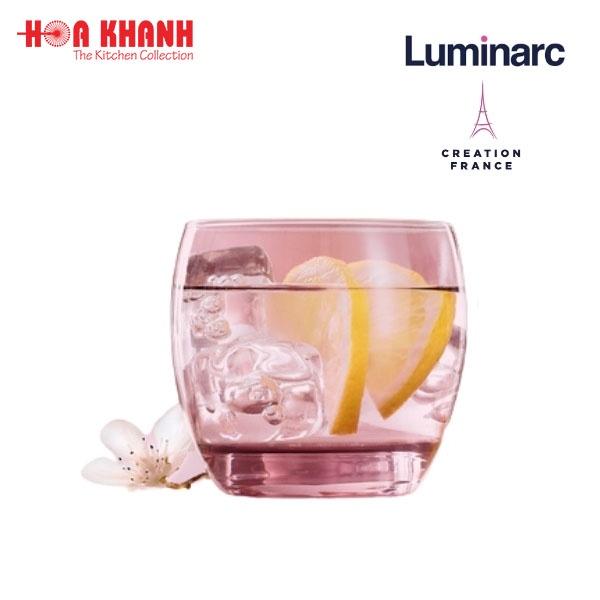 Ly Uống Nước Thủy Tinh Luminarc Salto Pink 320ML - J5386 - Bộ 6 ly