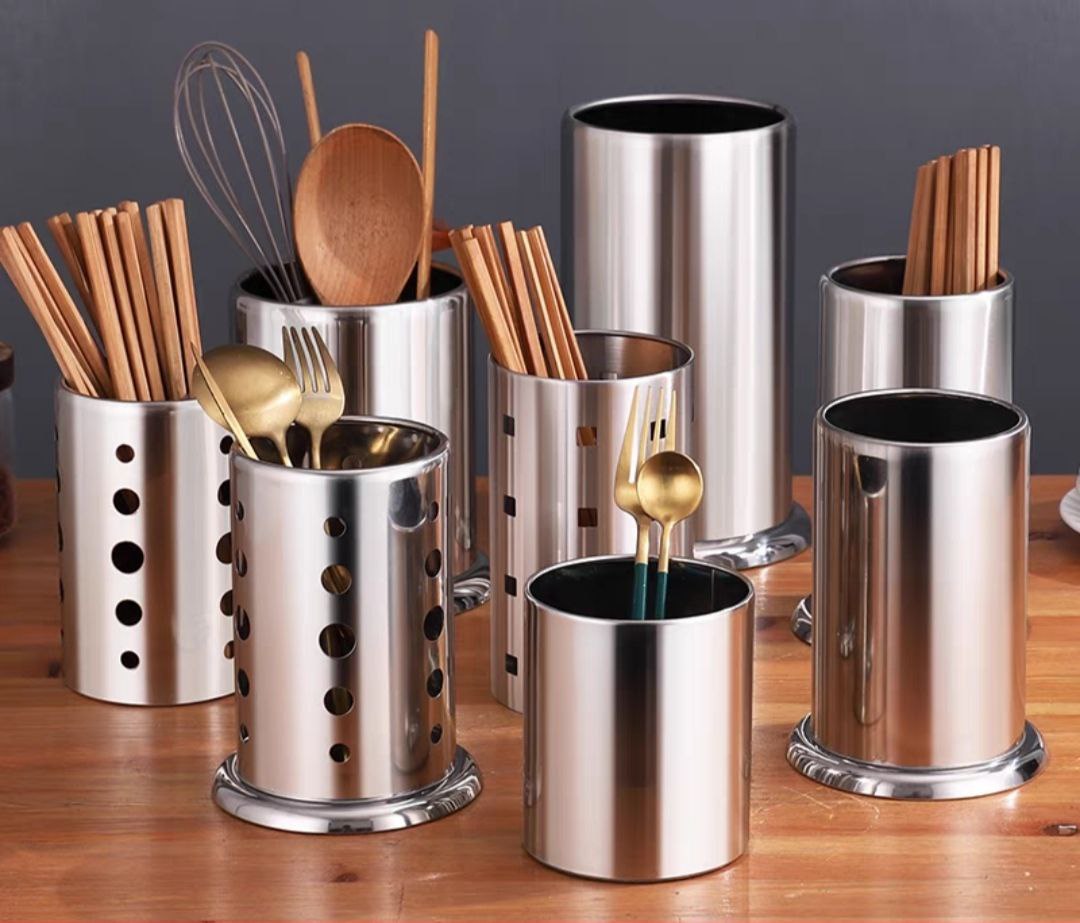 ỐNG ĐỰNG MUỖNG ĐŨA INOX 304 KIỂU DÁNG PHONG CÁCH HIỆN ĐẠI