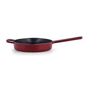Chảo Gang Fissler Moments 24 cm mầu Đỏ mận hàng chính hãng