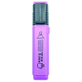 Bút Dạ Quang Mini Cenvava 0502 - Màu Tím
