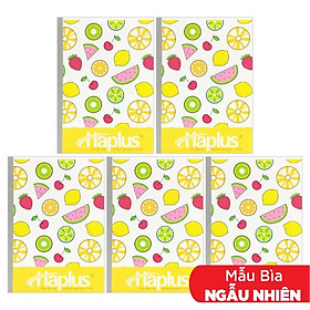 Combo 5 Tập Fruit Kẻ Ngang 200 Trang ĐL 58-60g/m2 - Haplus 5679 (Mẫu Màu Giao Ngẫu Nhiên)