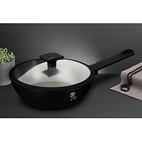 Chảo sâu lòng Berlinger Haus BH/7089N 24cm màu đen – Monaco Collection (có nắp) Hàng chính hãng