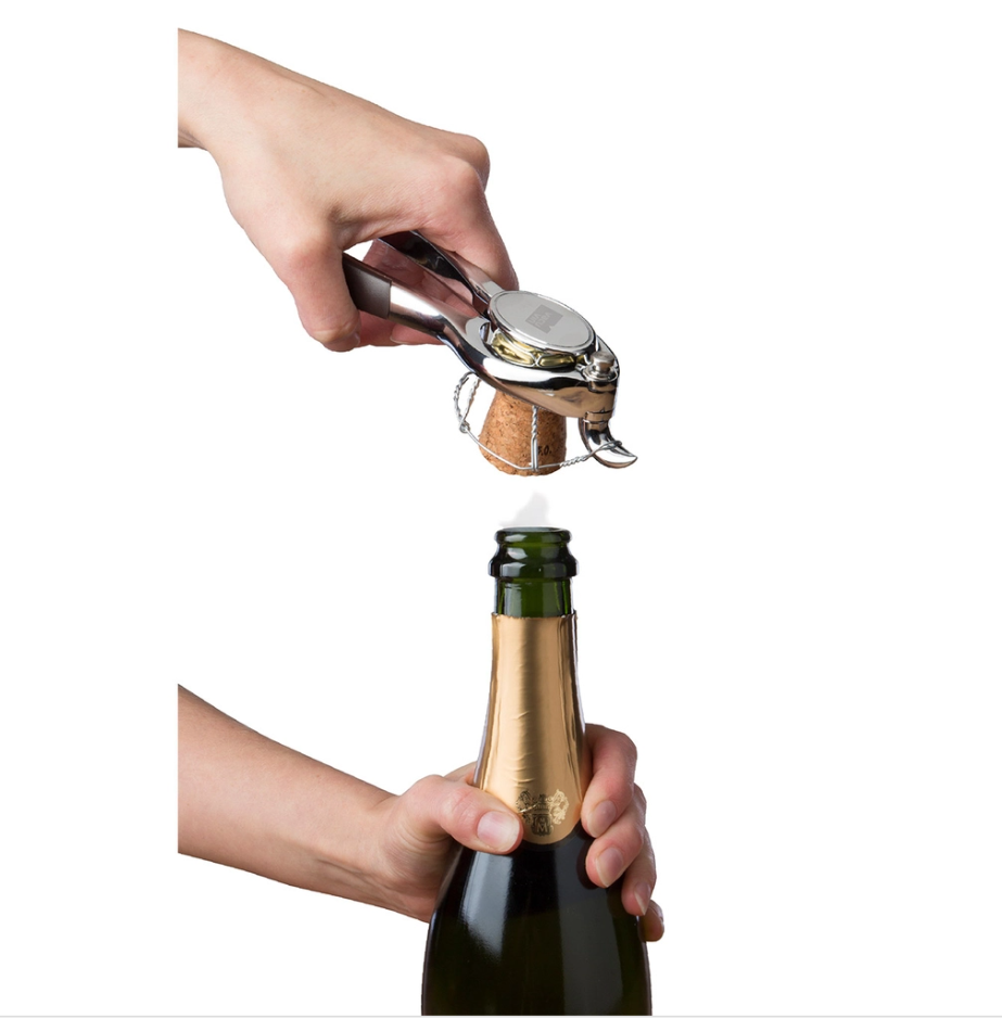 Vacu Vin - Dụng cụ khui rượu sâm panh thông minh